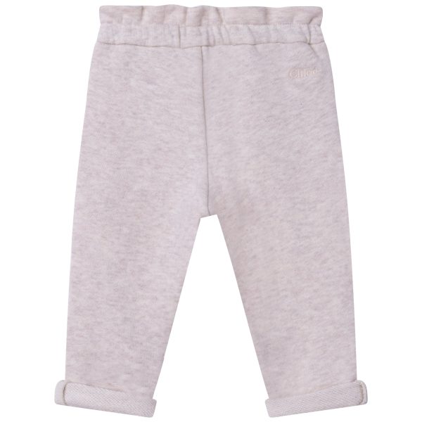 Baby Boys & Girls Grey Cotton Trousers Online Hot Sale