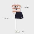 Girls Caramel Stripe Cotton T-Shirt Sale