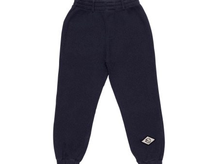 Boys & Girls Black Logo Trousers Cheap