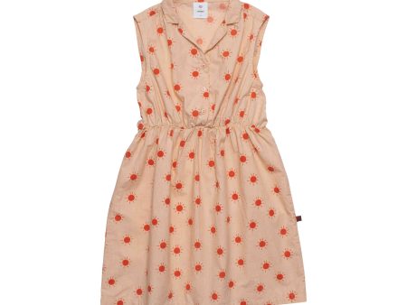 Girls Pink Cotton Dress Online