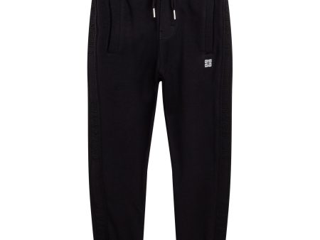 Boys & Girls Black Cotton Trousers Supply