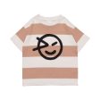 Girls Caramel Stripe Cotton T-Shirt Sale