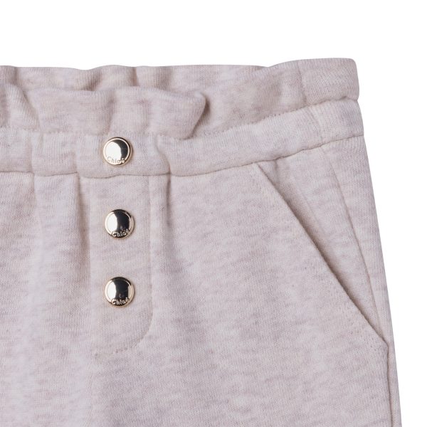 Baby Boys & Girls Grey Cotton Trousers Online Hot Sale