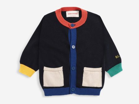 Baby Boys & Girls Blue Cotton Cardigan Online