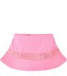 Girls Pink Logo Cotton Hat on Sale