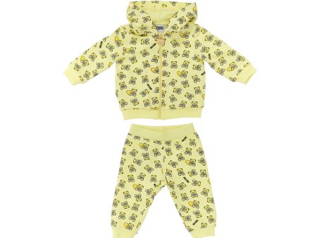 Baby Boys & Girls Lemonade Cotton Suit For Discount