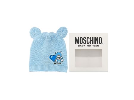 Baby Boys & Girls Blue Cotton Hat For Sale