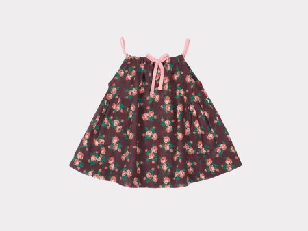 Baby Girls Bright Floral Dress Supply