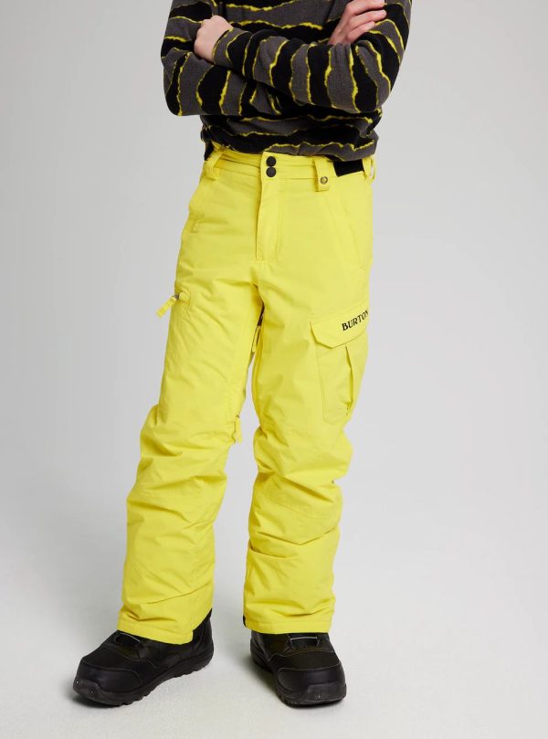 Boys Yellow Ski Trousers Online now