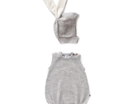 Baby Boys & Girls Grey Bunny Romper Set Discount