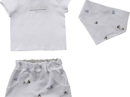 Baby Boys & Girls White Cotton Set Online Hot Sale