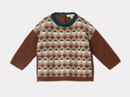 Baby Boys & Girls Camel Wool Sweater on Sale